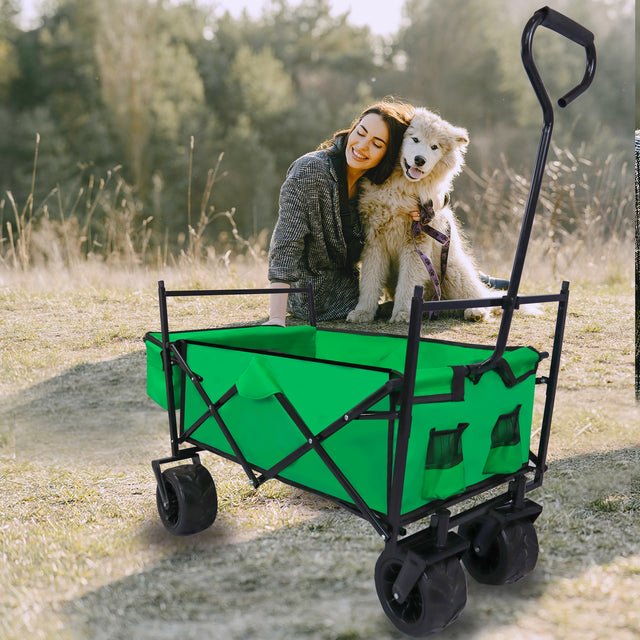 Outdoor Garden Park Utility kids wagon portable beach trolley cart camping foldable folding wagon