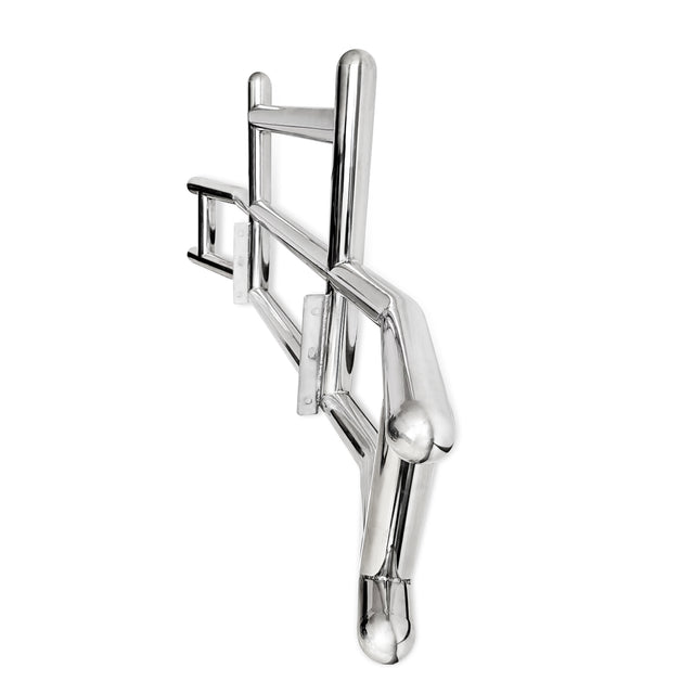 Front Bumper Deer Guard for Freightliner Cascadia 2018-2022 with Bracket G04018