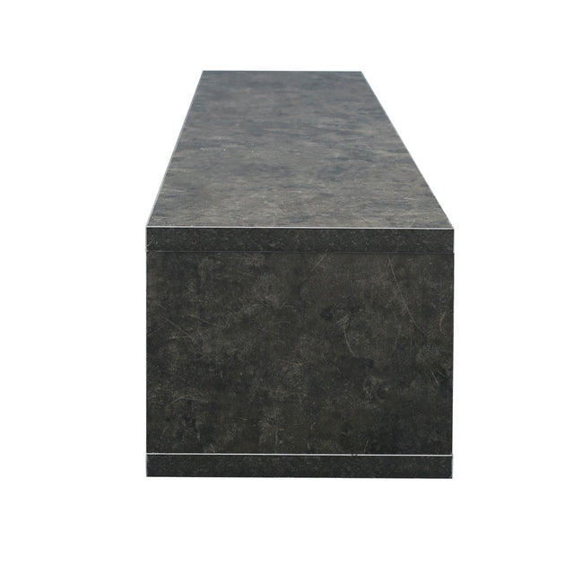 Shallow Floating TV Console, 60",Grey