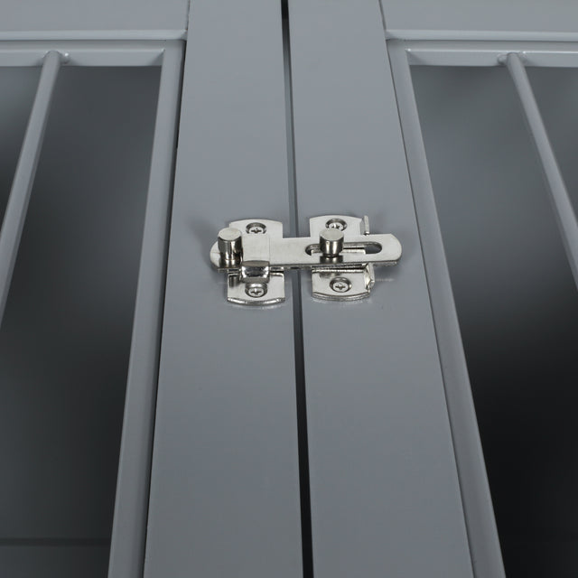 Pet house, Large Crate with Chew-Resistant Iron Bars, open from 2 directions