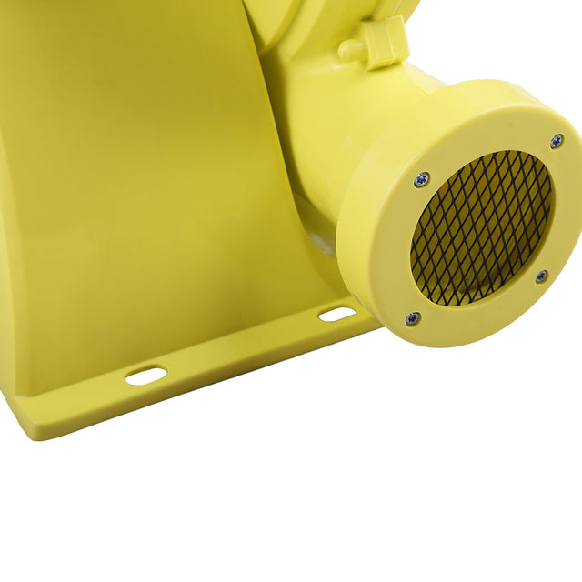 950W Electric Air Blower, Pump Fan for Inflatable Bounce House, Water Slides, Bouncy Castle, Yellow and Green