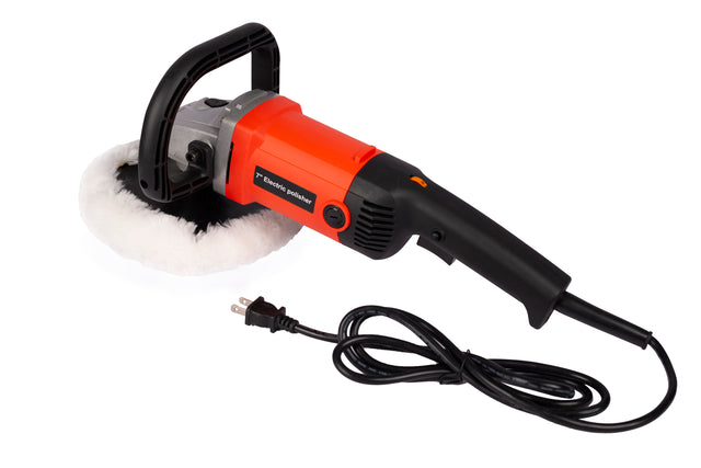 Buffer polisher ,Rotary Polisher Sander, Car Polishing Machine 10-Amp Electric 7” Pad with Accessory Kit 6 Variable Speeds to Buff, Polish, Smooth and Finish –Ideal for Cars, Boats