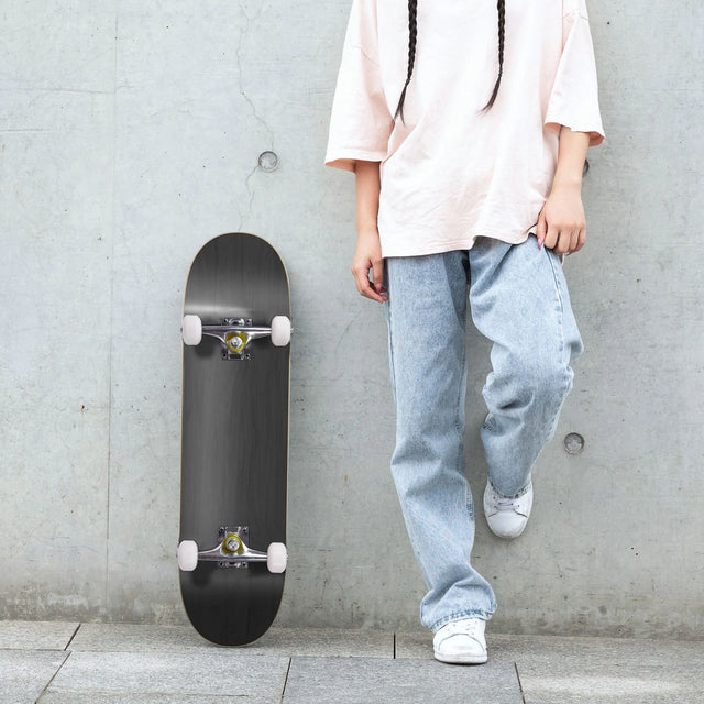 Recreational Sports Skateboard Car Line Wheel -Black Maple