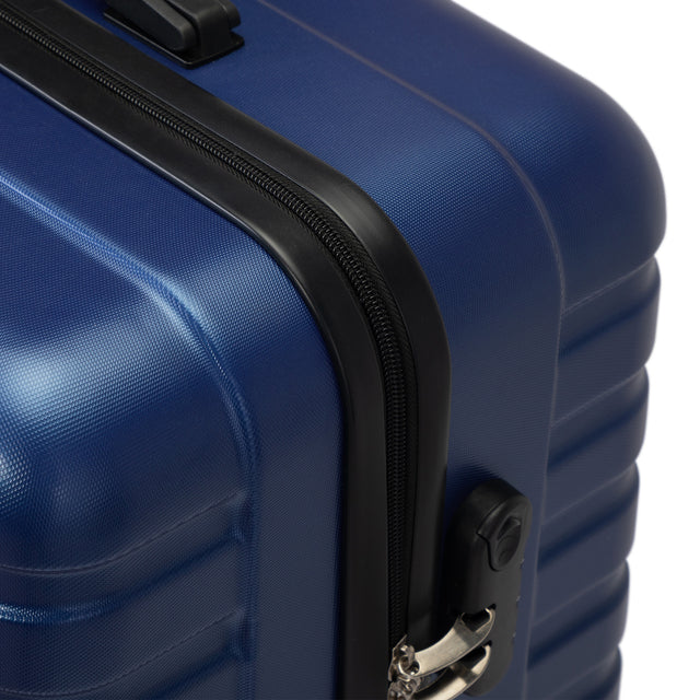 3-piece Trolley Case Set, 360 Degree Rotation Wheels with TSA Lock, Travel Suitcase Set, Royal Blue