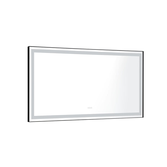 84*36 LED Lighted Bathroom Wall Mounted Mirror with High Lumen+Anti-Fog Separately Control
bedroom full-length mirror bathroom led mirror hair salon mirror