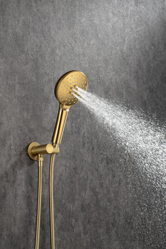 Tub Shower Faucets Sets Complete Bathtub Faucet Set Brushed Nickel Bathtub Shower System with Tub Spout, Bathroom Tub and Shower Faucet Combo Trim Kit with Rough-in Valve