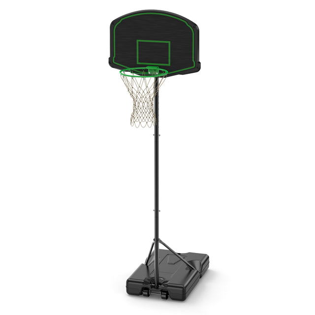 BASKETBALL SETS WITH WHEELS,BOARD,FIELD ROPE,INCLUDING TWO BASKETBALL SETS,BACKBOARD SYSTEM STAND HEIGHT ADJUSTABLE 60INCH-78INCH