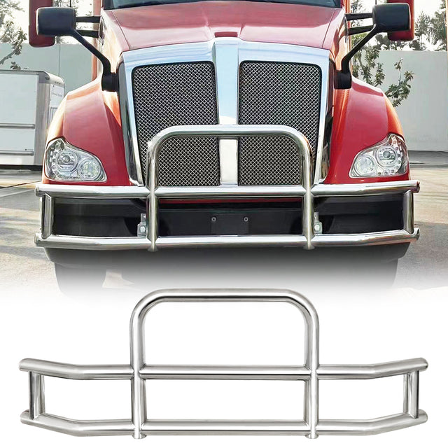 Front Bumper Deer Guard for Kenworth T660 T680 2022 with Bracket
