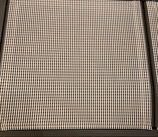 3 Person Outdoor Patio Swing,Steel Frame Textilene Seats Steel Frame Swing Chair,Beige