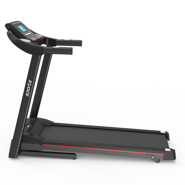 Fitshow App Home Foldable Treadmill with Incline, Folding Treadmill for Home Workout, Electric Walking Treadmill Machine 5" LCD Screen 250 LB Capacity Bluetooth Music