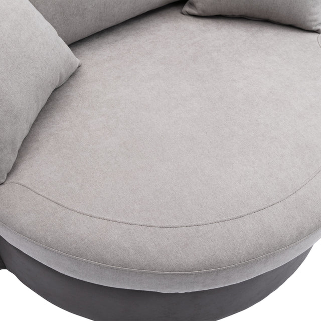 Modern Akili swivel accent chair barrel chair for hotel living room / Modern leisure chair(notice : contact us for more detail )