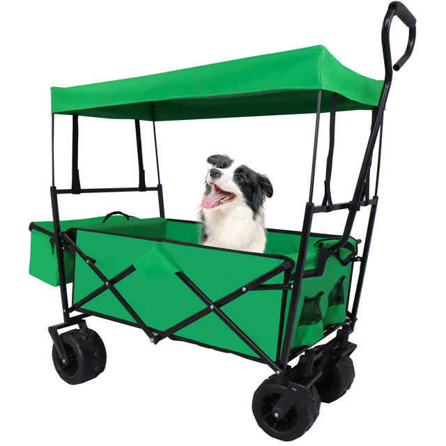 Outdoor Garden Park Utility kids wagon portable beach trolley cart camping foldable folding wagon