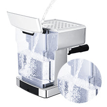 Geek Chef Espresso Machine,20 bar espresso machine with milk frother for latte,cappuccino,Machiato,for home espresso maker,1.8L Water Tank,Stainless Steel Complimentary ESE Filter Ban on Amazon