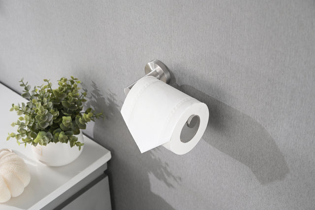 Brushed Nickel Bathroom Hardware Accessories 4 Pieces Set