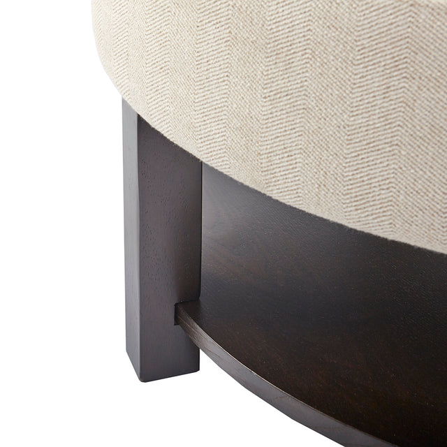 Miller Round Storage Ottoman