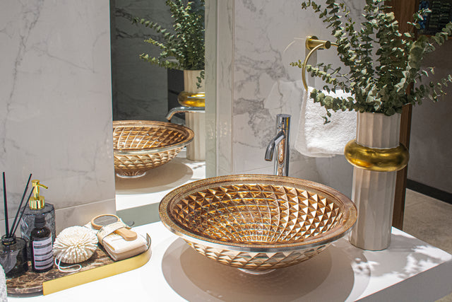 Circular Vessel Bathroom Sink