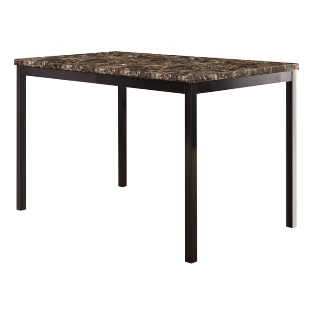 Faux Marble Top metal frame dinette table