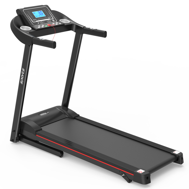 Fitshow App Home Foldable Treadmill with Incline, Folding Treadmill for Home Workout, Electric Walking Treadmill Machine 5" LCD Screen 250 LB Capacity Bluetooth Music