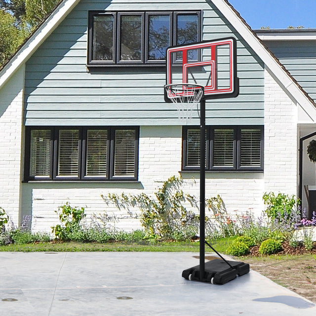 Portable Basketball Hoop Basketball System 4.76-10ft Height Adjustable for Youth Adults LED Basketball Hoop Lights, Colorful lights, Waterproof,Super Bright to Play at Night Outdoors,Good Gift for Kid