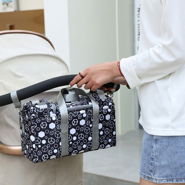 Baby Stroller Hanging Storage Bag Baby Trolley Hanging Bag Stroller Organizer Bag Fit Most Baby Stroller Models