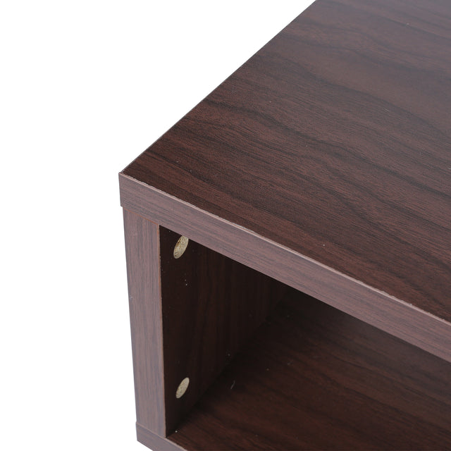 Shallow Floating TV Console, 60", Walnut