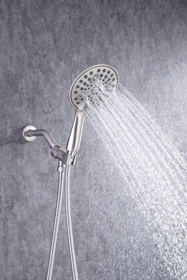 6 In. Detachable Handheld Shower Head Shower Faucet Shower System