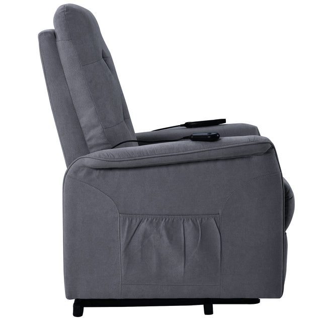 Orisfur. Power Lift Chair for Elderly with Adjustable Massage Function Recliner Chair for Living Room