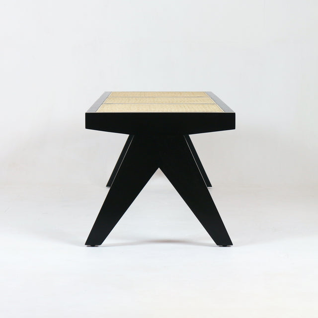 PIERRE JEANNERET CANE BENCH