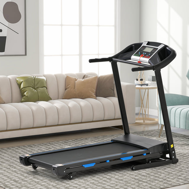 Treadmills for Home, Electric Treadmill with 15% Automatic Incline, Foldable 3.25HP Workout Running Machine Walking, Double Running Board Shock Absorption Pulse Sensor Bluetooth Speaker APP FITSHOW.