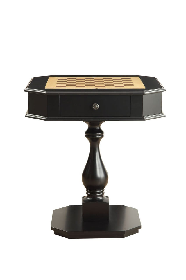 ACME Bishop Game Table in Black 82846