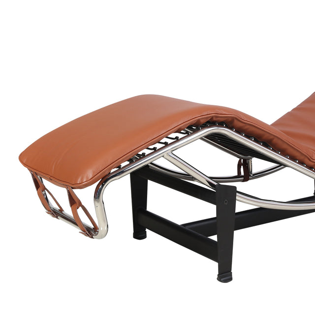 Le Corbusier LC-4 Style Replica Chaise Lounge Chair Mid Century Modern for living room/bedroom