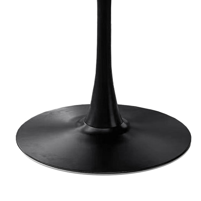 42.12"Modern Round Dining Table with Round MDF Table Top,Metal Base Dining Table, End Table Leisure Coffee Table