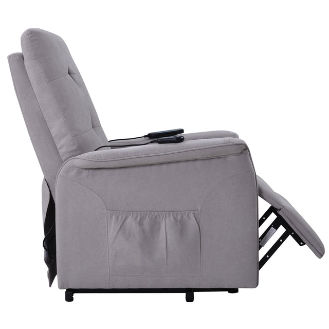 Orisfur. Power Lift Chair for Elderly with Adjustable Massage Function Recliner Chair for Living Room