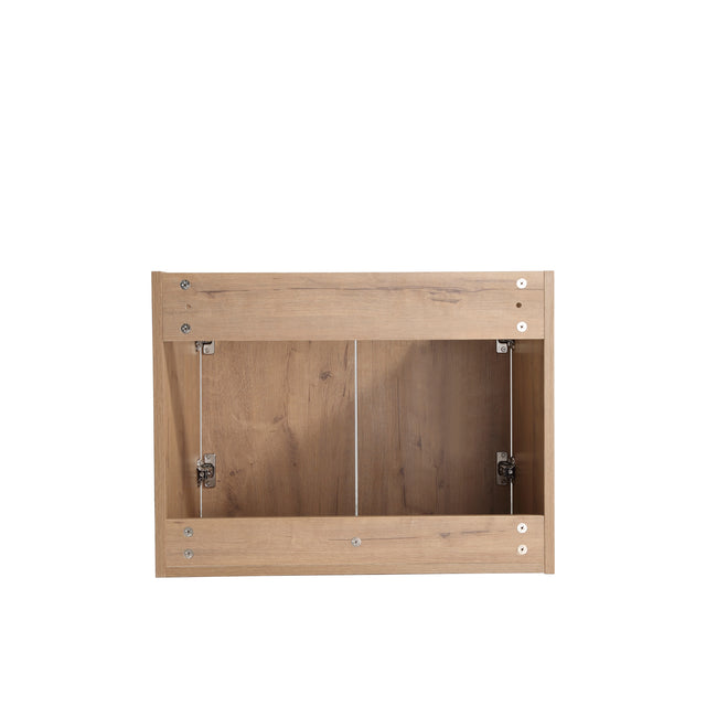 Bathroom Cabinet With Sink,Soft Close Doors,Float Mounting Design,24 Inch For Small Bathroom,24x18-00624 IMO(KD-Packing)