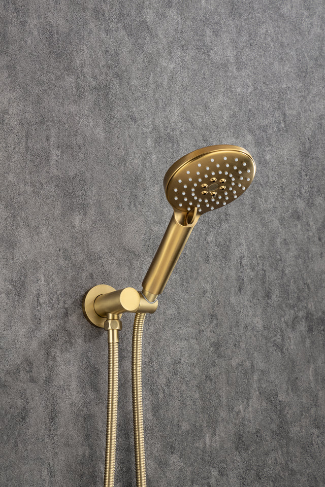 Tub Shower Faucets Sets Complete Bathtub Faucet Set Brushed Nickel Bathtub Shower System with Tub Spout, Bathroom Tub and Shower Faucet Combo Trim Kit with Rough-in Valve