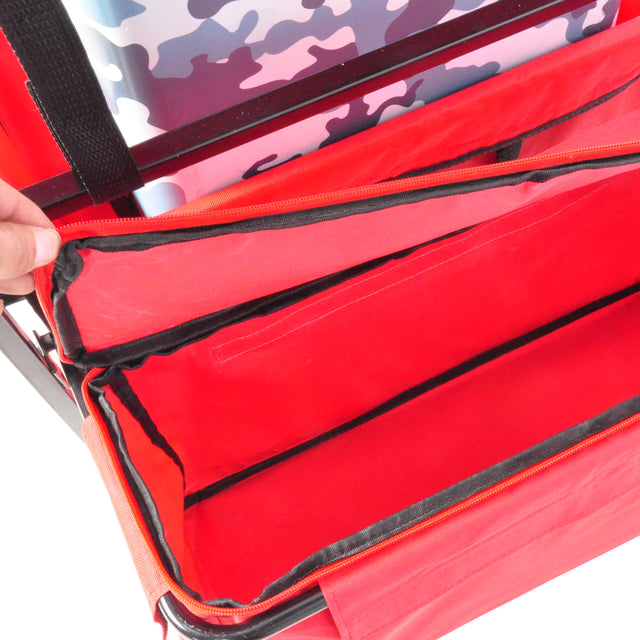 Garden Shopping Beach Cart folding wagon(red)