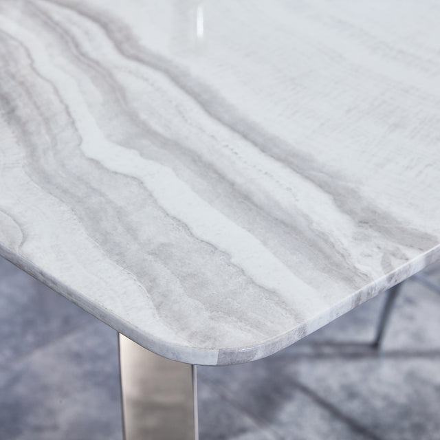 Bar table.Dining Table.Spacious MDF Top Dining Table with plating Legs - Perfect for Bars and Gatherings at Home