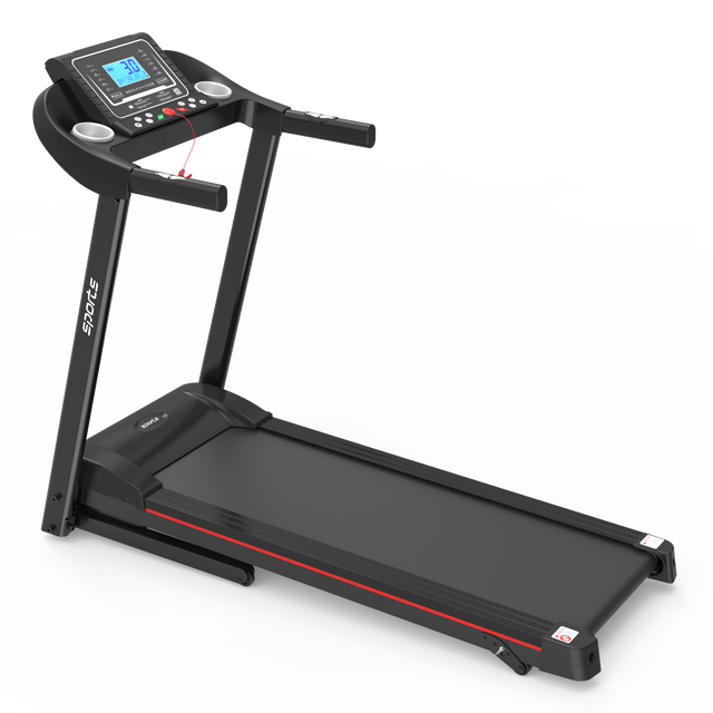 Fitshow App Home Foldable Treadmill with Incline, Folding Treadmill for Home Workout, Electric Walking Treadmill Machine 5" LCD Screen 250 LB Capacity Bluetooth Music