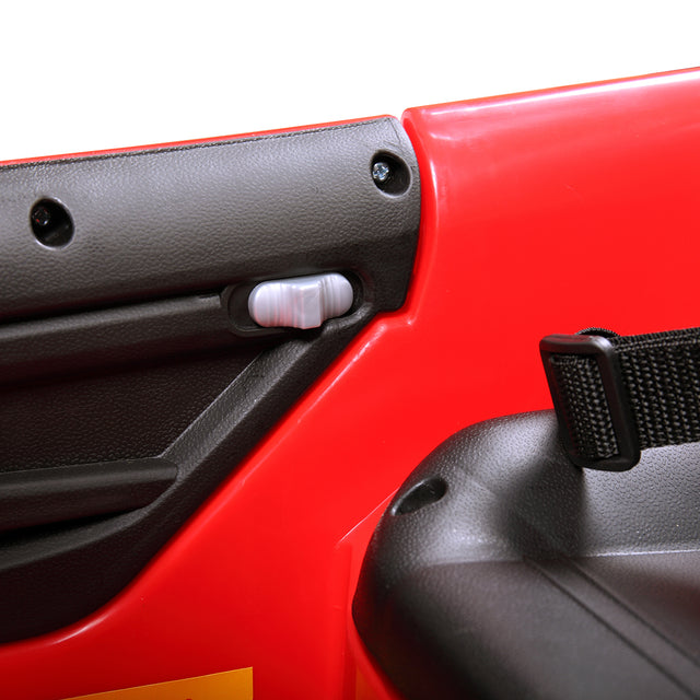 6V Licensed Mercedes Benz AMG Electric Vehicle, Kid Ride on Car with Parental Remote Control ,MP3 Player Headlights Opening Doors for Children 3-8, Red