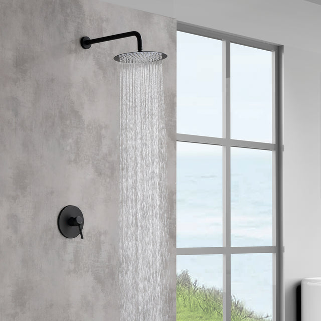 Complete Shower System with Rough-in Valve