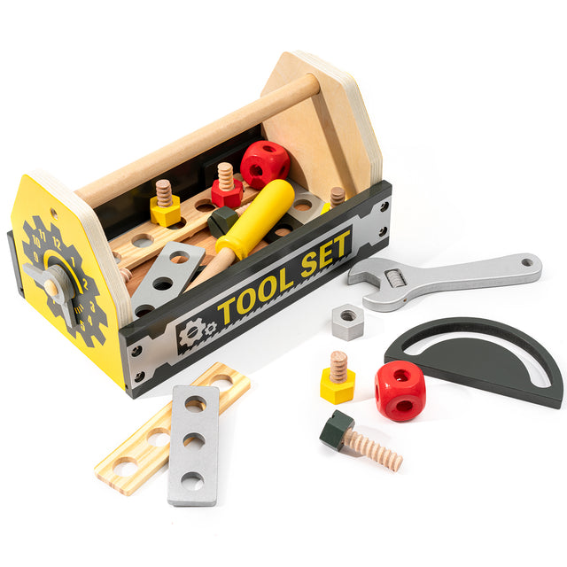 Play Toolbox Kids Workbench Tools for Toddlers Boys Girls