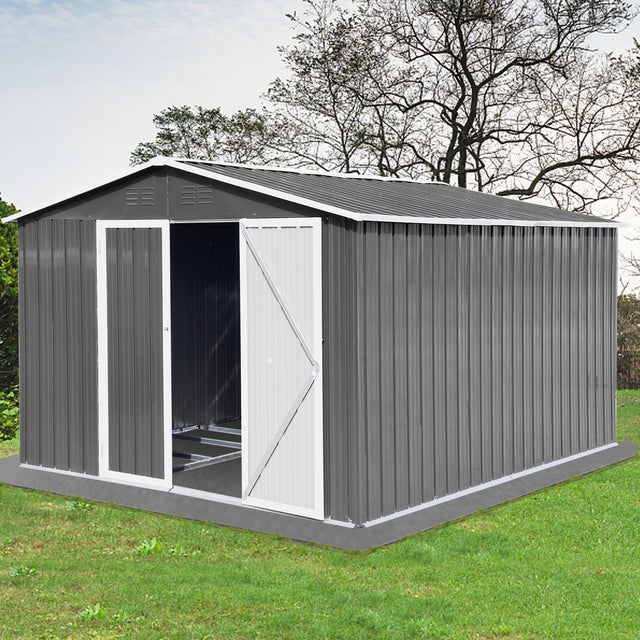 Metal garden sheds 6ftx8ft outdoor storage sheds Acrylic Total