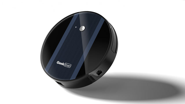 Geek Smart Robot Vacuum Cleaner G6, Ultra-Thin, 1800Pa Strong Suction, Automatic Self-Charging, Wi-Fi Connectivity, App Control, Custom Cleaning, 100mins Run Time(Banned from selling on Amazon)