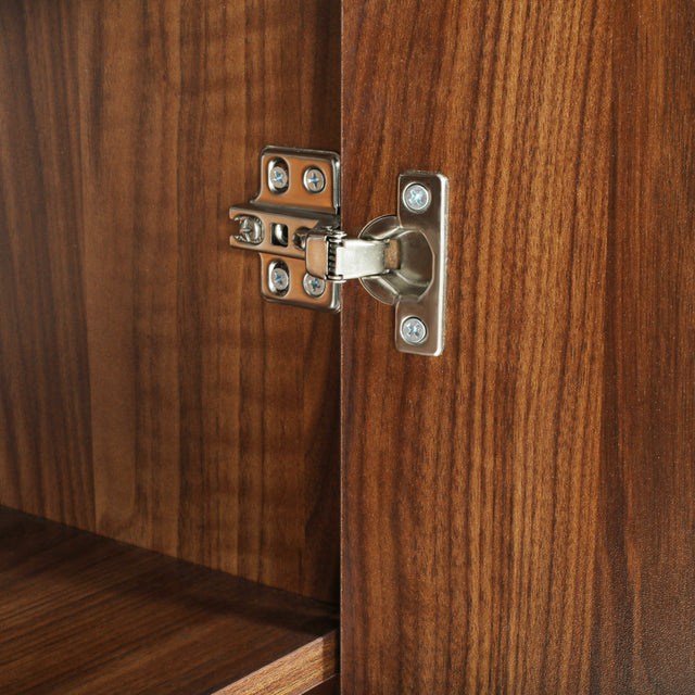 2 door cabinet, with 3D printed elements, for Bedroom, Living Room, Sofa Couch, Hall, Easy Assembly