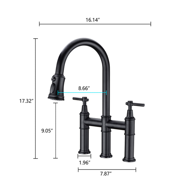 30" L x 19" W Farmhouse Kitchen Sink with kitchen faucet