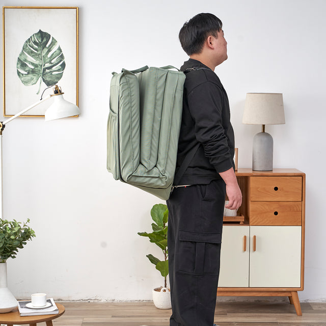 Foldable Portable Chair for Outdoor Travel, Picnic, BBQ,Camping Folding Adults with Carry Bag,Portable Chair for Outdoor Travel, Fourteen-Position Adjustable Recliner