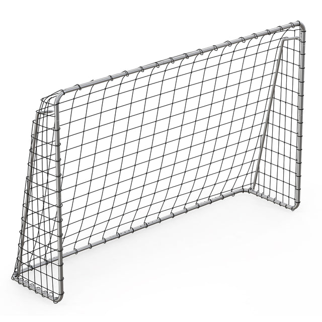 2M FOOTBALL GOAL WITH FIELD ROPE,GALVANIZED PIPE-INCLUDING TWO FOOTBALL GOAL