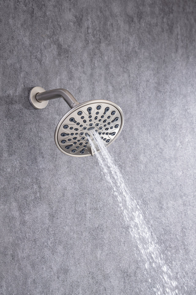 6 In. Detachable Handheld Shower Head Shower Faucet Shower System