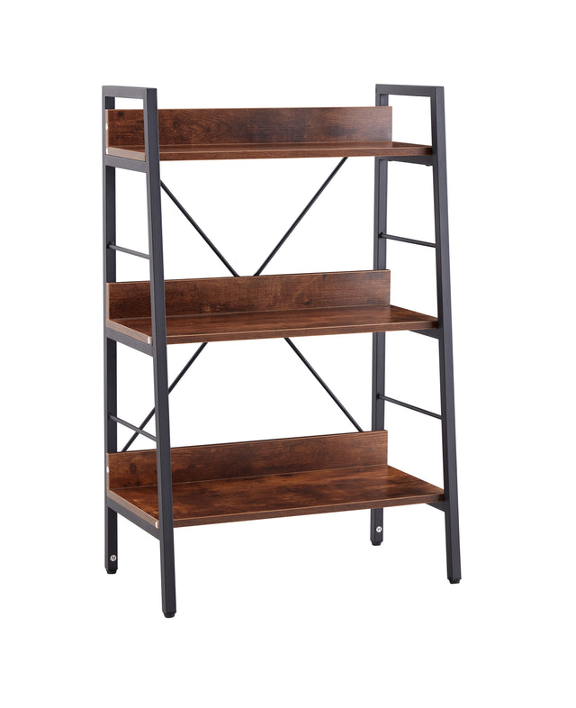 DN 3 LAYER DISPLAY Bookshelf H Ladder Shelf Storage Shelves Rack Shelf Unit METAL FRAME, Tigger, 1 pc per carton