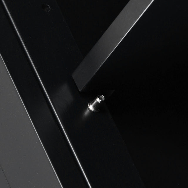 U_STYLE 44.9'' Accent Cabinet Modern Console Table Sideboard for Living Room Dining Room With 3 Doors, 3 Drawers